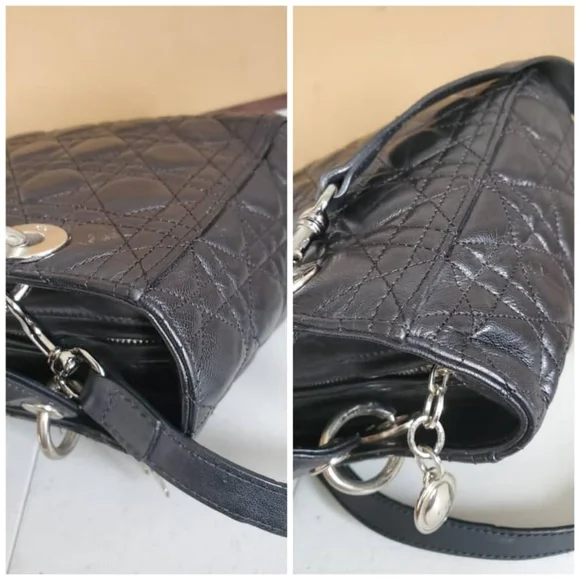 CHRISTIAN DIOR Cannage Lady Dior Bag - Picture 9 of 12